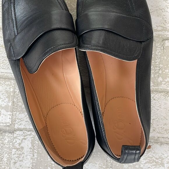 J.crew marie tab black leather loafers - Picture 6 of 9